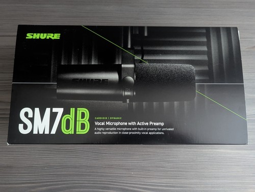 Shure sm7db dynamic vocal - dynamic,