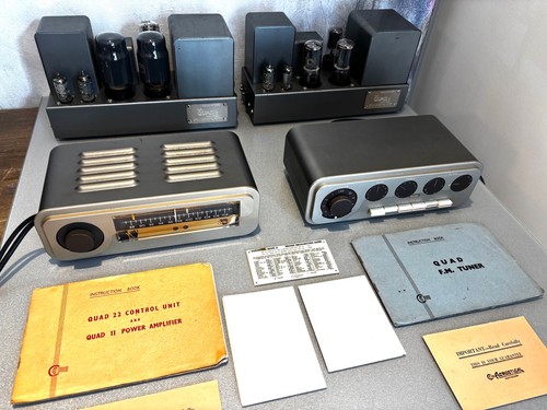 Quad mono valve amplifiers - mono,
