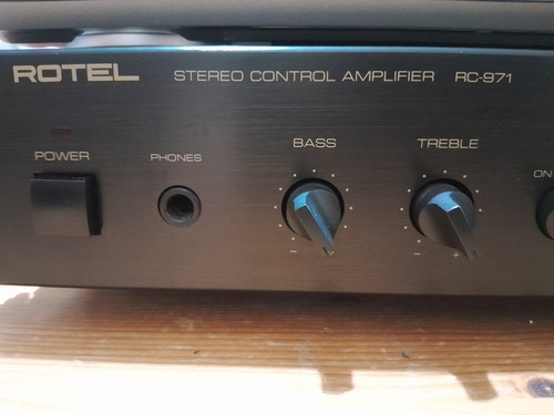 Rotel 971 stereo control - rotel,
